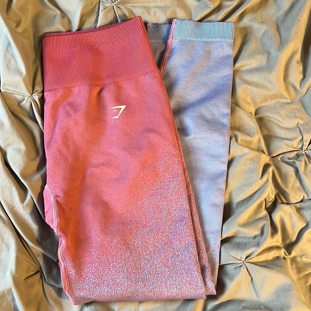 Gymshark adapt ombré leggings size medium